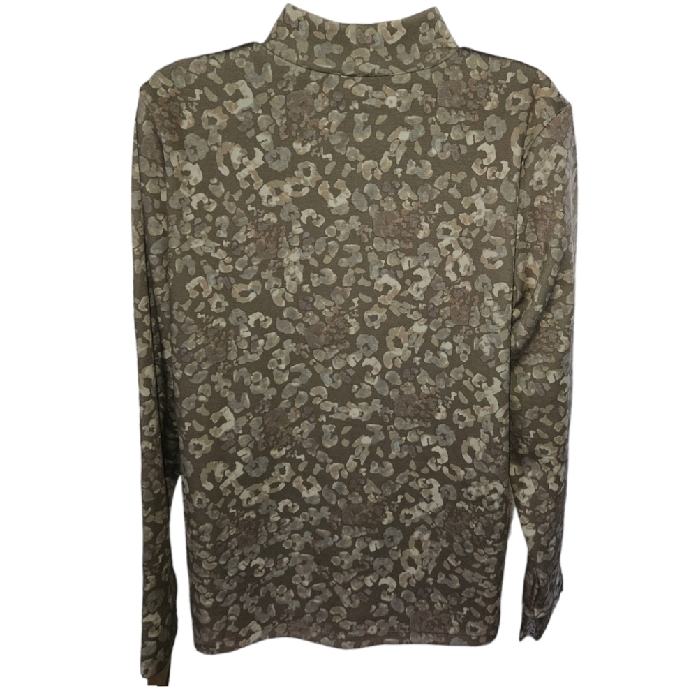BUNDLE Of 2 Isaac Mizrahi Live Turtleneck Long Sleeve Tops - Picture 2 of 4